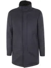 Kired Emilius Zipped Coat Clothing In Blue