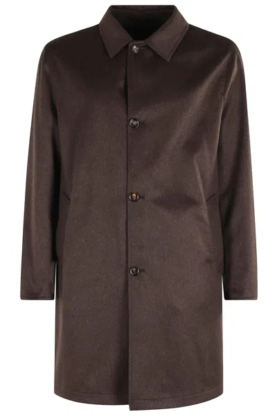 Kired Impermeabile Reversibile In Brown