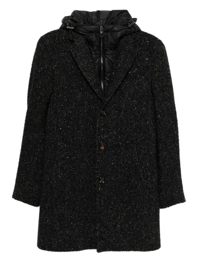 Kired Jaya Single-breasted Coat In Black