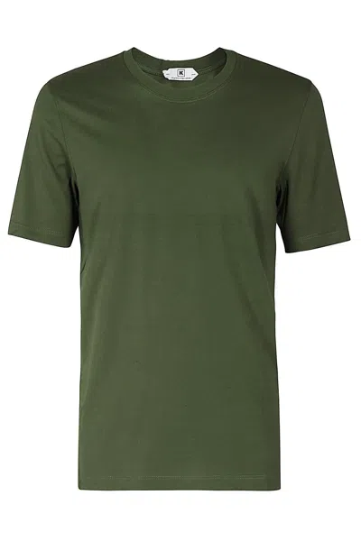 Kired Kiss Man Tshirt In Forest Green