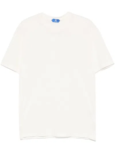 Kired Kiss Cotton T-shirt In Beige