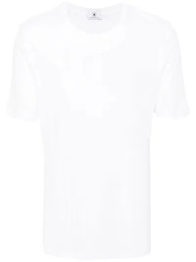 Kired `kiss` T-shirt In White