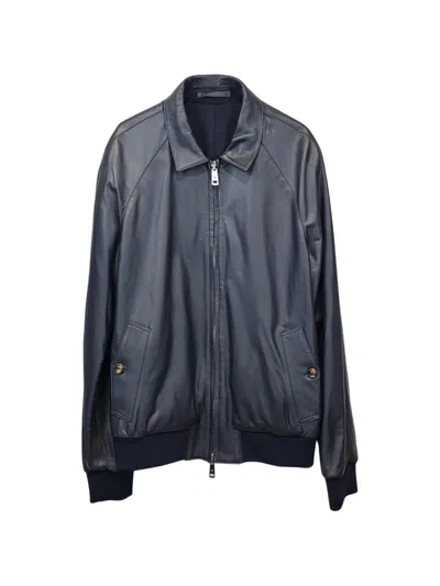 KIRED LEATHER BOMBER JACKET
