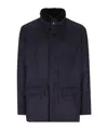 Kired Long-sleeved Casual Jacket In Black