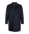 Kired Peak Cashmere Coat In Black