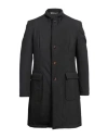 Kired Man Coat Midnight Blue Size 44 Polyester In Black