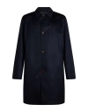 Kired Reversible Waterproof Coat With Classic Collar In Blue