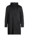 Kired Man Coat Midnight Blue Size 44 Polyester, Acrylic, Wool In Blue