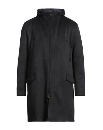 Kired Man Coat Midnight Blue Size 44 Polyester, Acrylic, Wool