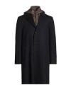 Kired Man Coat Navy Size 42 Virgin Wool In Black