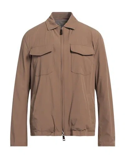 Kired Man Jacket Brown Size 50 Polyamide, Elastane