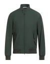 Kired Man Jacket Dark Green Size 44 Polyamide, Polyurethane In Brown