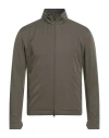 Kired Man Jacket Khaki Size 46 Polyamide, Elastane In Brown