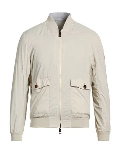 Kired Man Jacket Light Grey Size 40 Polyamide, Polyurethane, Cotton In Neutral