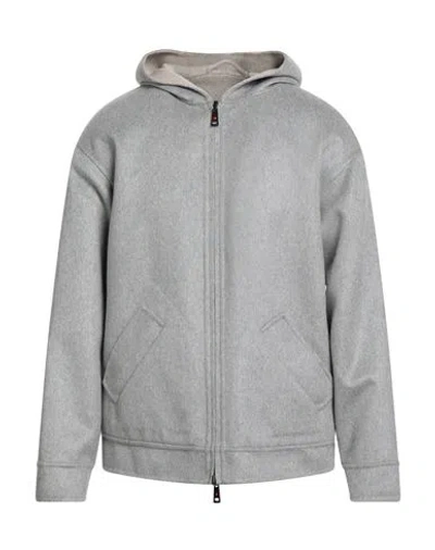 Kired Man Jacket Light Grey Size 42 Cashmere In Gray