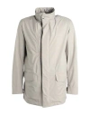 Kired Man Jacket Light Grey Size 42 Polyester, Polyurethane In Grey