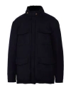 Kired Man Jacket Midnight Blue Size 44 Wool, Elastane In Blue