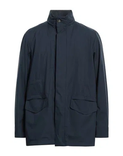 Kired Man Jacket Midnight Blue Size 38 Polyester, Polyurethane