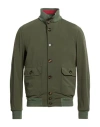 Kired Man Jacket Military Green Size 40 Polyamide, Elastane