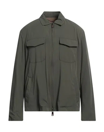 Kired Man Jacket Military Green Size 50 Polyamide, Elastane