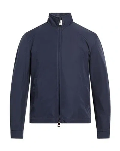 Kired Man Jacket Navy Blue Size 44 Polyester