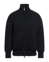 Kired Man Jacket Midnight Blue Size 46 Virgin Wool In Black