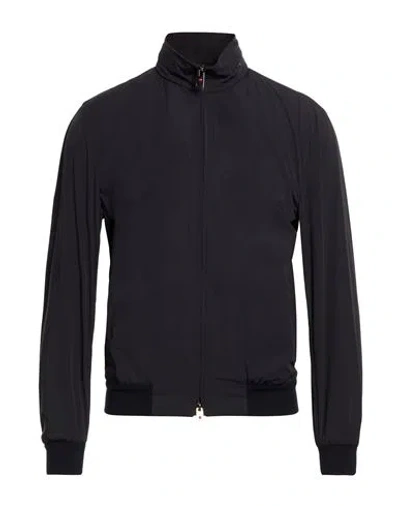 Kired Man Jacket Navy Size 44 Polyamide, Elastane In Black