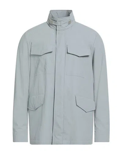 Kired Man Jacket Sky Blue Size 46 Polyamide, Polyurethane In Green