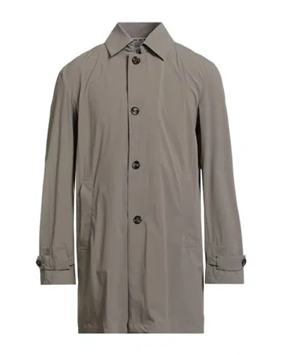 Kired Man Overcoat & Trench Coat Khaki Size 42 Polyamide, Elastane In Gray
