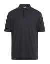 Kired Man Polo Shirt Midnight Blue Size 46 Cotton
