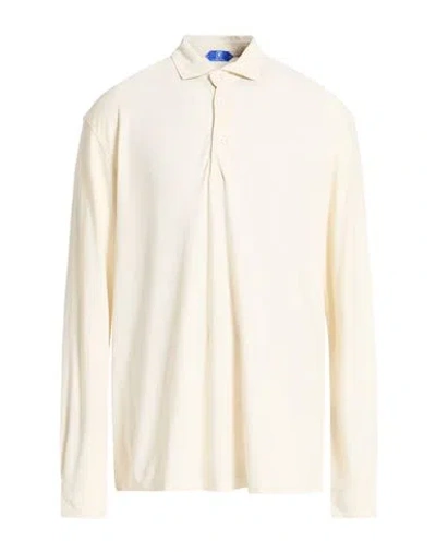 Kired Man Polo Shirt Off White Size 48 Cotton