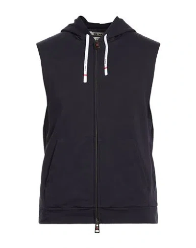 Kired Man Sweatshirt Navy Size 50 Cotton, Polyester, Elastane In Blue