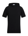 Kired Man T-shirt Black Size 48 Cotton, Elastane