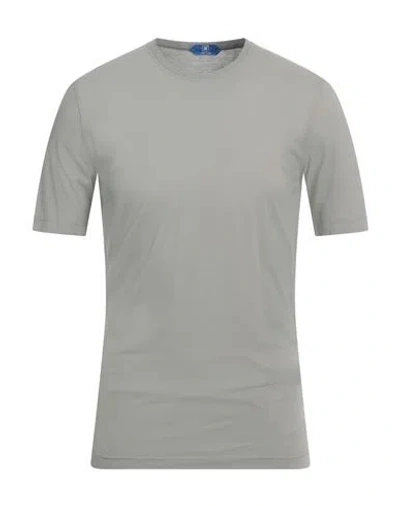 Kired Man T-shirt Grey Size 36 Cotton