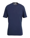 Kired Man T-shirt Midnight Blue Size 42 Cotton