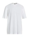 Kired Man T-shirt White Size 38 Cotton