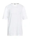 Kired Man T-shirt White Size 38 Cotton, Elastane In White