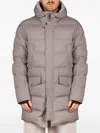 Kired Padded Jacket In Grey
