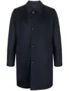 Kired Peak Cashmere Coat In Blue