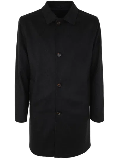 Kired Peak Reversible Coat In Black