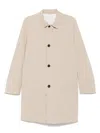 Kired Reversible Coat In Neutrals