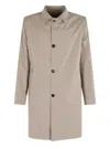 Kired Reversible Waterproof Coat In Neutral