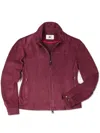 Kired Suede Zip-front Jacket