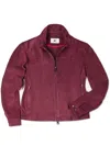 Kired Suede Zip-front Jacket