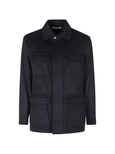 Kired Saharan Flap-pocket Military Jacket In Multi