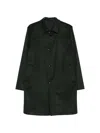 Kired Single-breasted Buttoned Coat In Multi