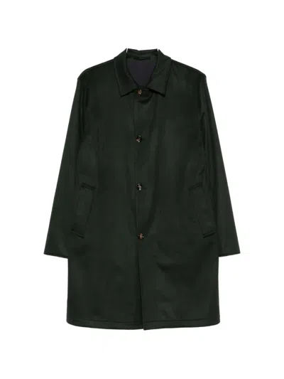 Kired Single-breasted Buttoned Coat In Multi