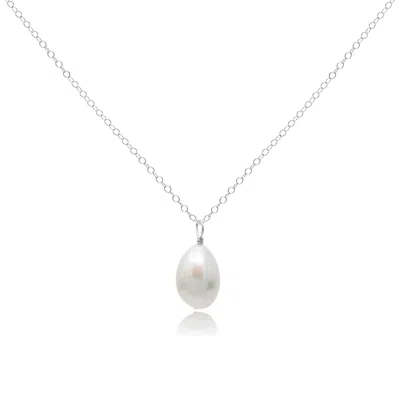 Kiri & Belle Women's Florence Baroque Pearl Pendant Sterling Silver Necklace