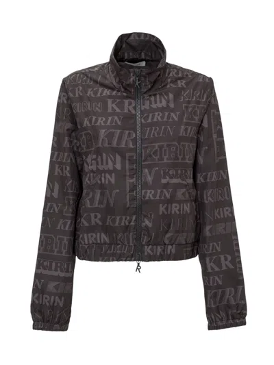 Kirin Peggy Gou Mini Jacket With Stampaint In Black