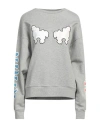 Kirin Peggy Gou Woman Sweatshirt Light Grey Size M Cotton, Elastane, Polyurethane In Grey